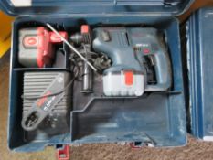 2 X BOSCH 24VOLT DRILLS IN CASES. BEEN IN LONG TERM STORAGE, UNTESTED, CONDITION UNKNOWN.