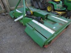 MAJOR GRASSTOPPER TRACTOR MOUNTED MOWER 9FT WIDTH, YEAR 2004, WITH PTO SHAFT.