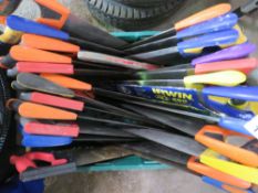 LARGE BOX OF HAND SAWS. NO VAT ON HAMMER PRICE.