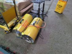 2 X 110VOLT SPACE HEATERS, UNTESTED. NO VAT ON HAMMER PRICE.
