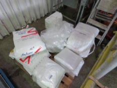 PALLET OF LARGE SIZED PLASTIC BAGS. NO VAT ON HAMMER PRICE.