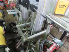 SUMNER 2015 MATERIAL LIFT WITH FORKS AND EXTENSIONS. PART REFURBISHED WITH NEW PARTS, STILL REQUIRES