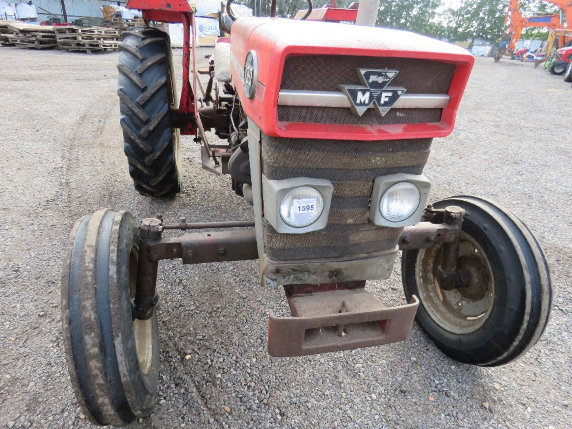MASSEY FERGUSON 130 2WD TRACTOR . DIRECT FROM LOCAL HAY CONTRACTOR WHO IS RETIRING.