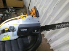 TITAN 240VOLT CHAINSAW.