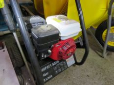 UNION POWER PETROL ENGINED PRESSURE WASHER WITH HOSE AND LANCE.