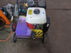 GARDEN MASTER PETROL ENGINED SLITTER. NO VAT ON HAMMER PRICE.