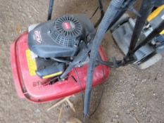 PETROL ENGINED HOVER MOWER.