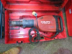 HILTI TE1000AVR HEAVY DUTY 110VOLT BREAKER. DIRECT FROM LOCAL COMPANY. UNTESTED.