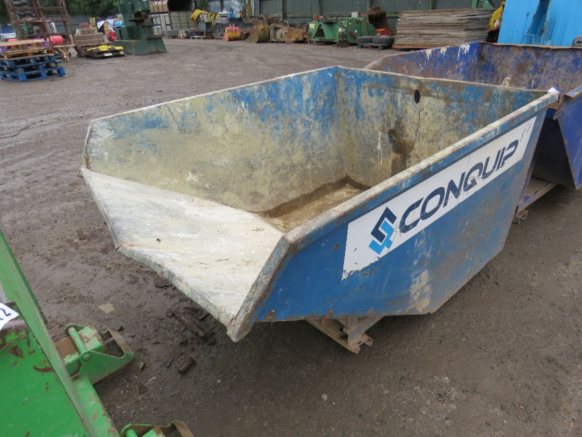 TELEHANDLER FORKLIFT MOUNTED SKIP. - Image 2 of 3