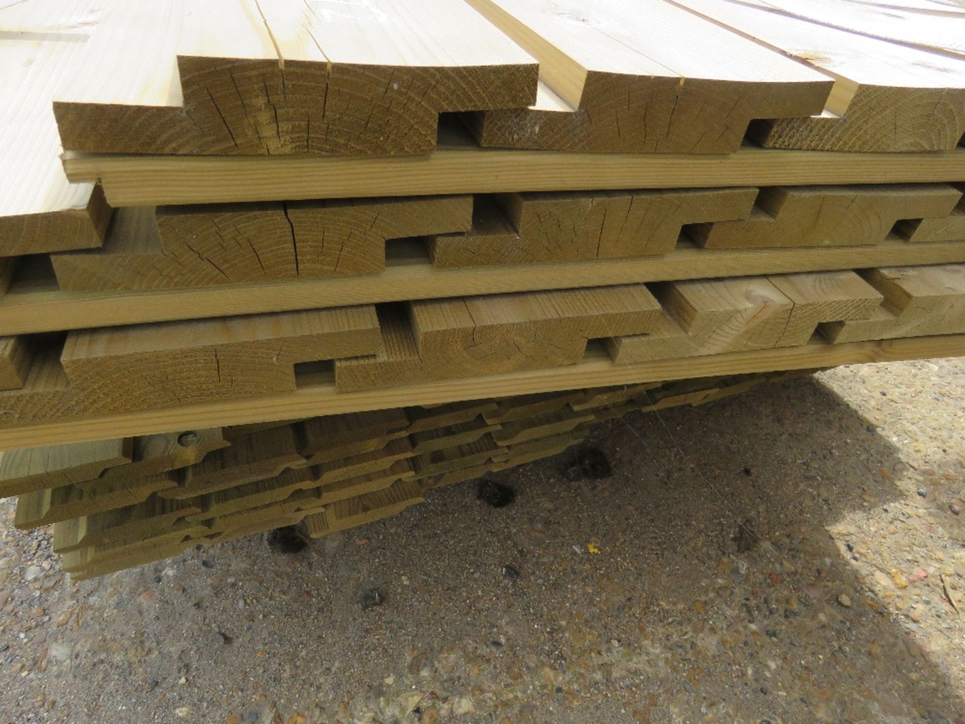 PALLET OF ASSORTED TIMBERS, MAINLY SHIPLAP, 1.7-1.8M APPROX. - Image 3 of 5