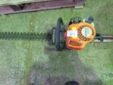 STIHL HS45 PETROL ENGINED HEDGE CUTTER.