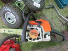 STIHL MS181 PETROL ENGINED CHAINSAW.