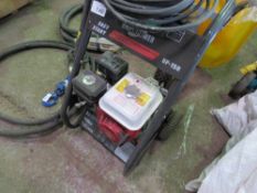 UNION POWER PETROL ENGINED PRESSURE WASHER WITH HOSE AND LANCE.