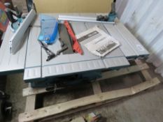 MAKITA MLT100 10" CIRCULAR SAW BENCH. WAREHOUSE CLEARANCE ITEM, NOT FULLY INSPECTED, SOME PARTS MAY