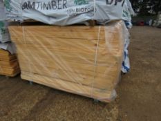 EXTRA LARGE PACK OF UNTREATED TIMBER FENCE SLATS / PALES. SIZE: 1.83M LENGTH X 45MM WIDTH X 17MM