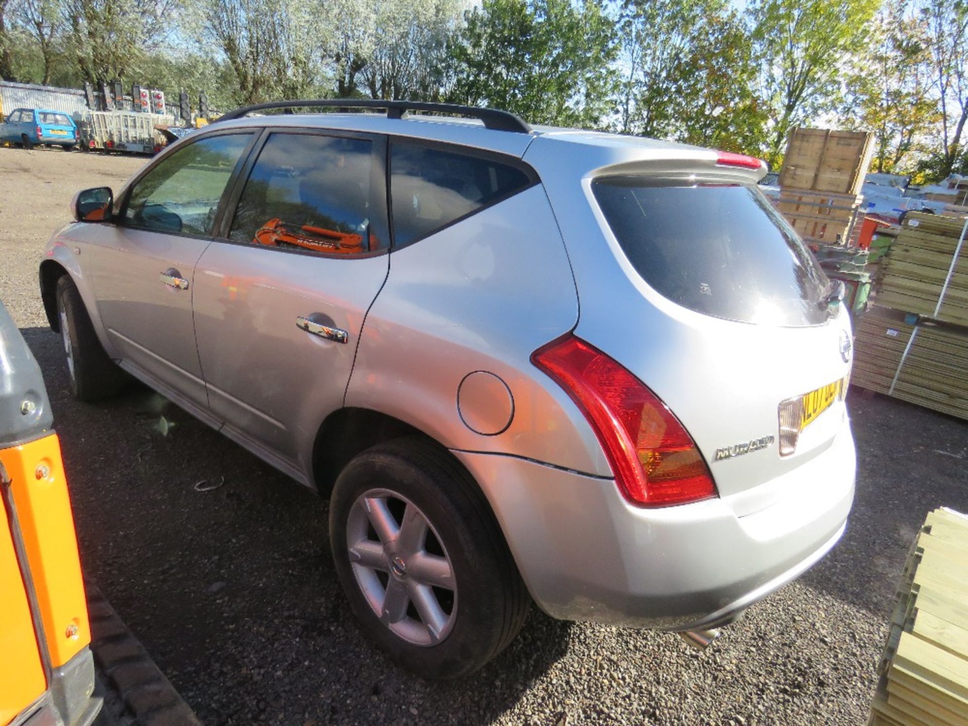 NISSAN MURANO CAR, REG: NL07 OLW. 87,433 REC MILES, AUTOMATIC, PETROL 3500CC, WITH V5, TEST TILL 22N - Image 5 of 8