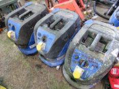 3 X 110VOLT POWERED VACUUMS, NEED ATTENTION.