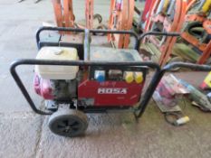 MOSA PETROL ENGINED WELDER GENERATOR. NOT TURNING OVER?? SOLD AS UNTESTED, MAY NEED ATTENTION.