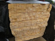 EXTRA LARGE PACK OF VENETIAN SLAT TIMBER CLADDING BOARDS, UNTREATED. 1.83M LENGTH X 45MM WIDTH X 16M