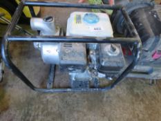 PETROL ENGINED WATER PUMP. NO VAT ON HAMMER PRICE.