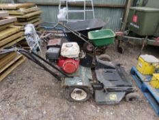 HAYTER CONDOR ROUGH CUT MOWER. WHNE TESTED WAS SEEN TO RUN, DRIVE AND MOWERS ENGAGED. NO VAT CHARGE