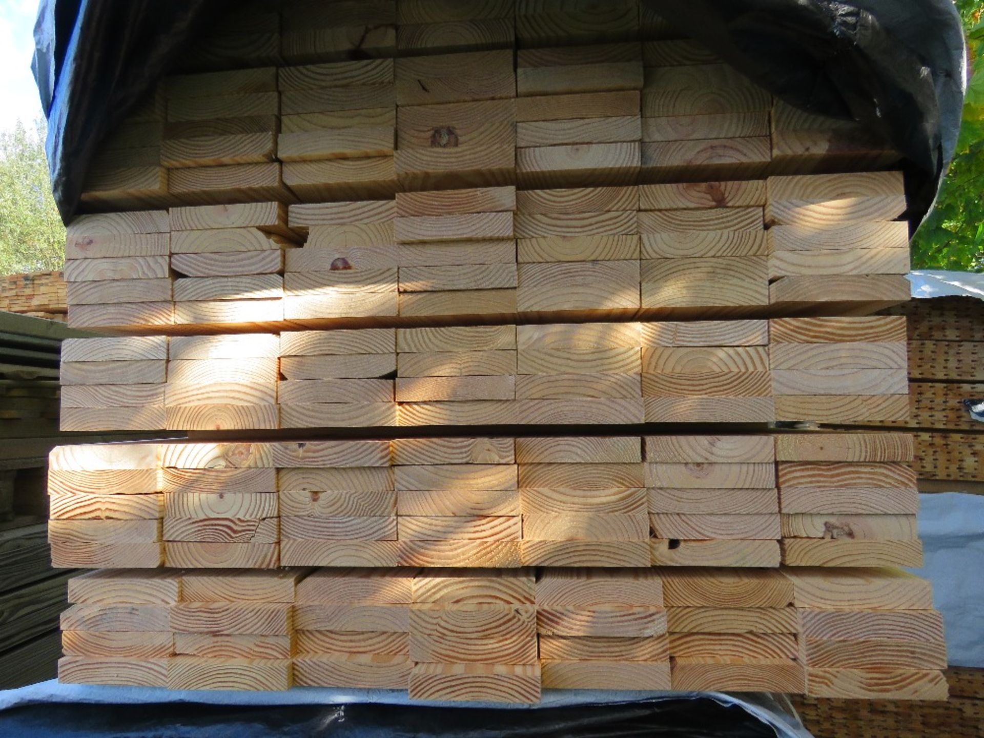 LARGE PACK OF TIMBER BOARDS, UNTREATED. SIZE: 1.83M LENGTH X 140MM WIDE X 30MM DEPTH APPROX. - Image 2 of 4