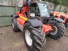 MANITOU MLT629 AGRI TELEHANDLER WITH PICK UP HITCH REG:SP14 CUC WITH V5. 2014 BUILD. 5460 REC HOURS.