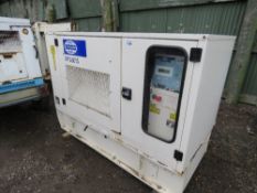 FG WILSON XP26 PERKINS ENGINED GENERATOR SET. YEAR 2006 BUILD.