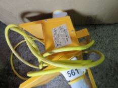 110VOLT SPLITTER BOX, LITTLE USED. SOLD UNDER THE AUCTIONEERS MARGIN SCHEME, THEREFORE NO VAT CHARGE