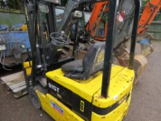 B15T BATTERY FORKLIFT WITH CHARGER.