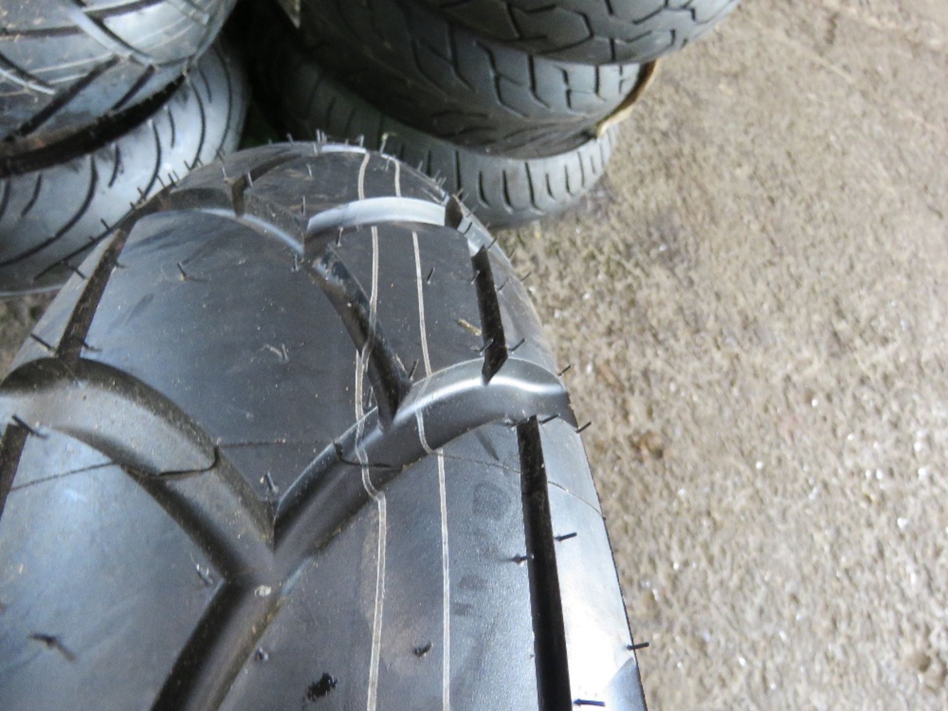 2 X 17" MOTORBIKE TYRES, SOURCED FROM COMPANY LIQUIDATION. THIS LOT IS SOLD UNDER THE AUCTIONEERS MA - Image 2 of 4