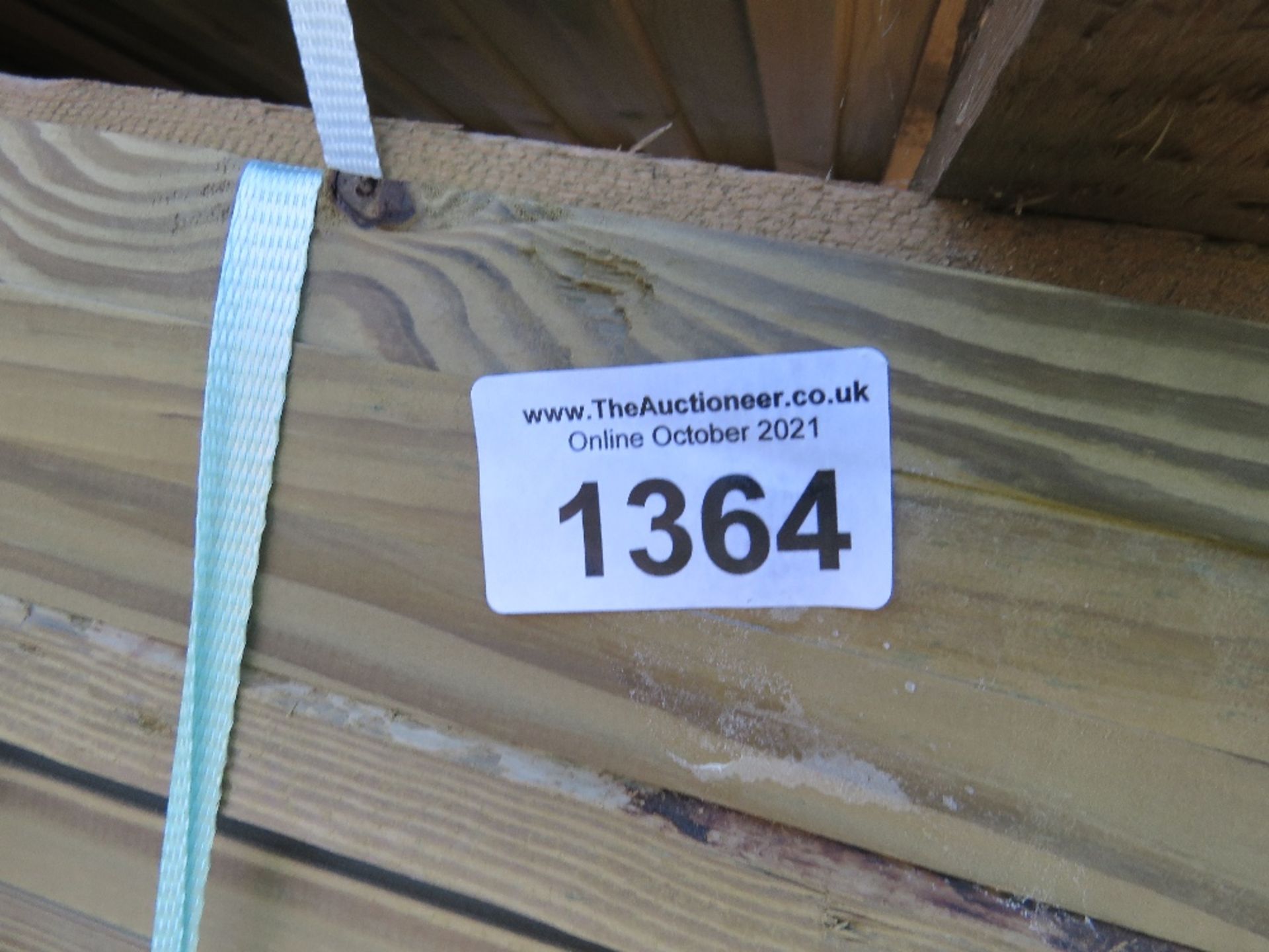 LARGE PACK OF 140NO TIMBER BOARDS, PRESSURE TREATED. SIZE: 1.83M LENGTH X 140MM WIDE X 30MM DEPTH AP - Image 4 of 4