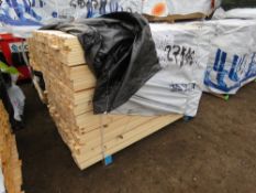 EXTRA LARGE PACK OF UNTREATED TIMBER FENCE SLATS. SIZE: 1.72M LENGTH X 45MM WIDTH X 16MM DEPTH AP