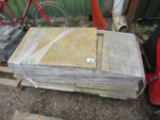 PALLET OF STONE PAVING SLABS, THIN TYPE. NO VAT ON HAMMER PRICE.