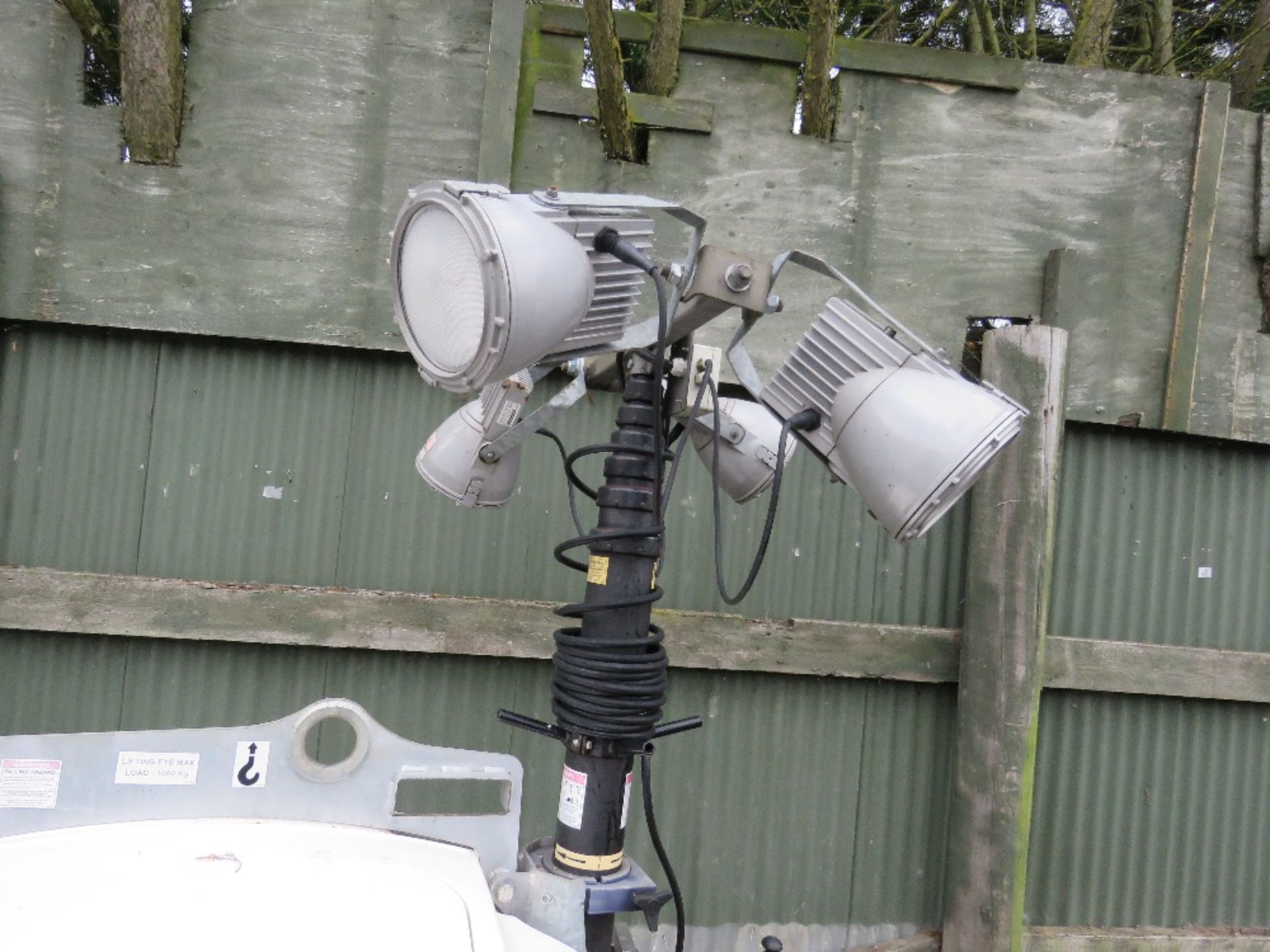 TCP ECOLITE TOWED LIGHTING TOWER, YEAR 2007 BUILD. SN:SETBC0750EM091063. WHEN TESTED WAS SEEN TO RUN - Image 2 of 8