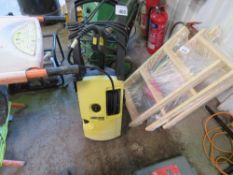 KARCHER 240VOLT PRESSURE WASHER. UNTESTED, CONDITION UNKNOWN. NO VAT ON HAMMER PRICE.