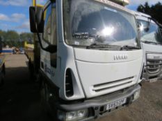 IVECO 7.5TONNE TIPPER EUROCARGO LORRY REG:SV53 GPF.