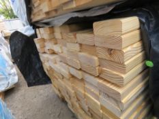LARGE PACK OF UNTREATED HEAVY DUTY CLADDING TIMBER BOARDS. SIZE: 1.79M LENGTH, 115MM WIDTH,