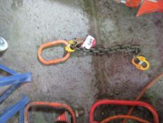 SMALL SIZED DROP CHAIN WITH ADJUSTER, NO HOOK. SOURCED FROM COMPANY LIQUIDATION.