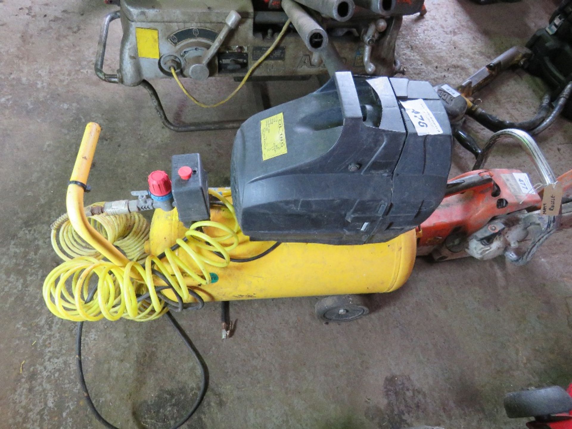 SMALL SIZED WOLF 240VOLT COMPRESSOR. - Image 2 of 2