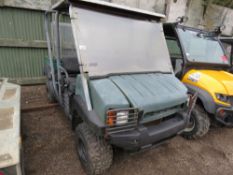 KAWASAKI TRANSMULE LONG WHEEL BASE PETROL ENGINED ENGINED UTILITY TRUCK, 2195 REC HOURS.