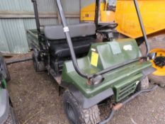 KAWASAKI 2510 DIESEL 4WD MULE UTILITY VEHICLE. REG:X667 PFE, 3168 REC HOURS.