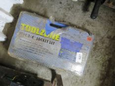 TOOLZONE 21PIECE SOCKET SET.