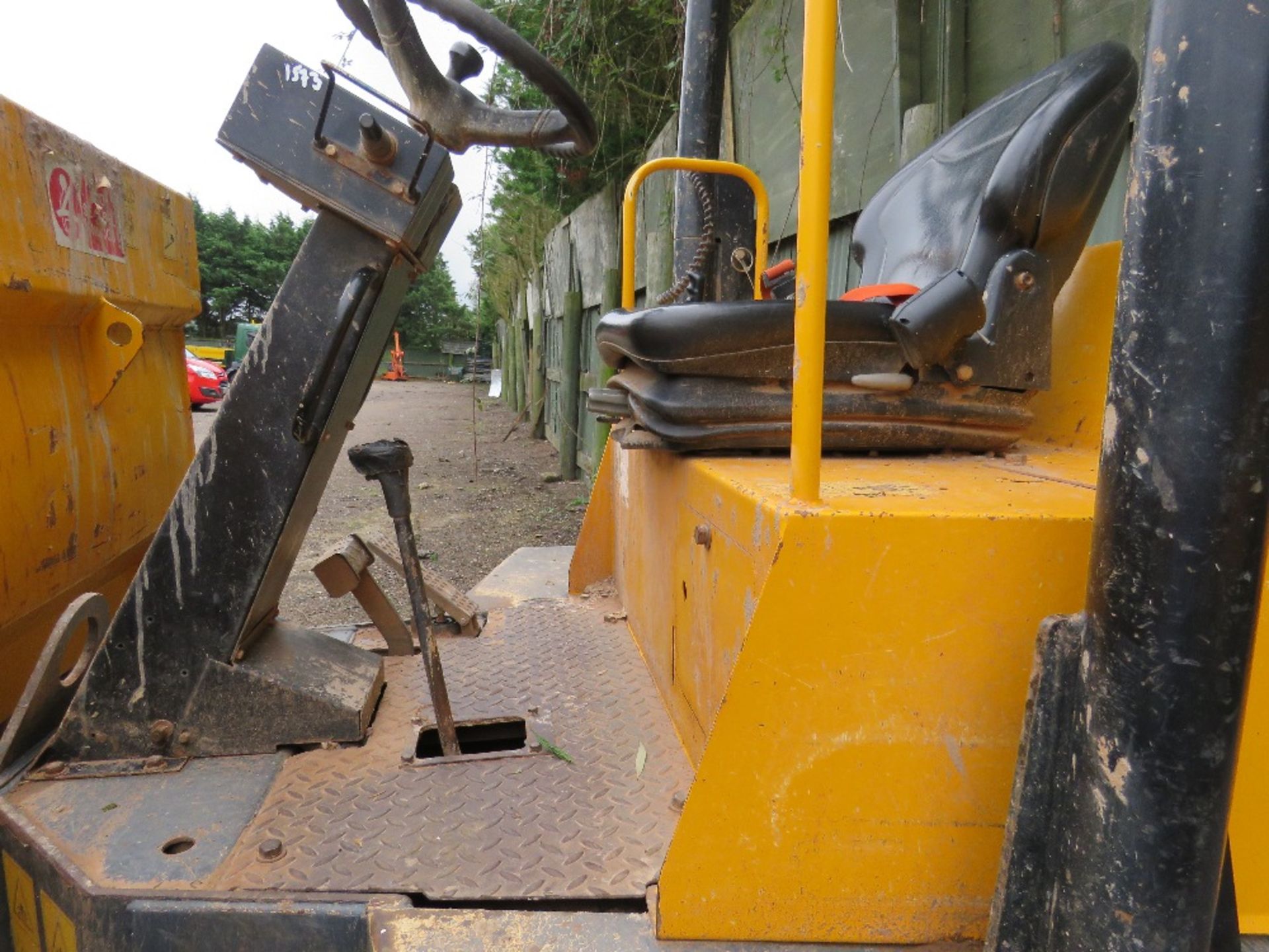 MECALAC TEREX TA6 STRAIGHT TIP DUMPER, YEAR 2017. T4 FINAL JCB ENGINE. 1573 REC HOURS. SN:SLBD1DJ0EH - Image 10 of 12