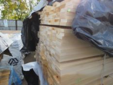 LARGE PACK OF UNTREATED TIMBER FENCE CLADDING BOARDS. SIZE: 1.82 M LENGTH, 70 MM WIDTH, 20M