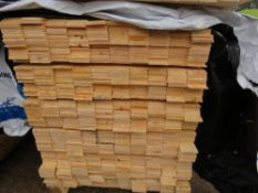 EXTRA LARGE PACK OF UNTREATED HIT AND MISS TIMBER FENCE BOARDS. SIZE: 1.59M LENGTH X 95MM WIDTHAPP