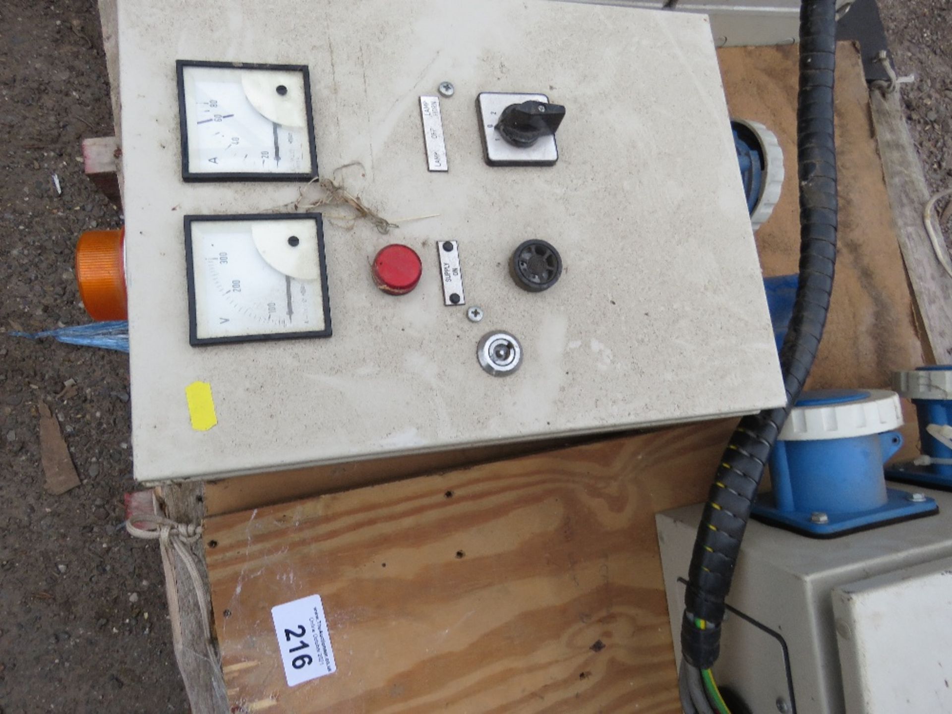 PALLET OF ASSORTED GENERATOR RELATED SWITCHGEAR ETC. SOLD UNDER THE AUCTIONEERS MARGIN SCHEME, THERE - Image 3 of 4