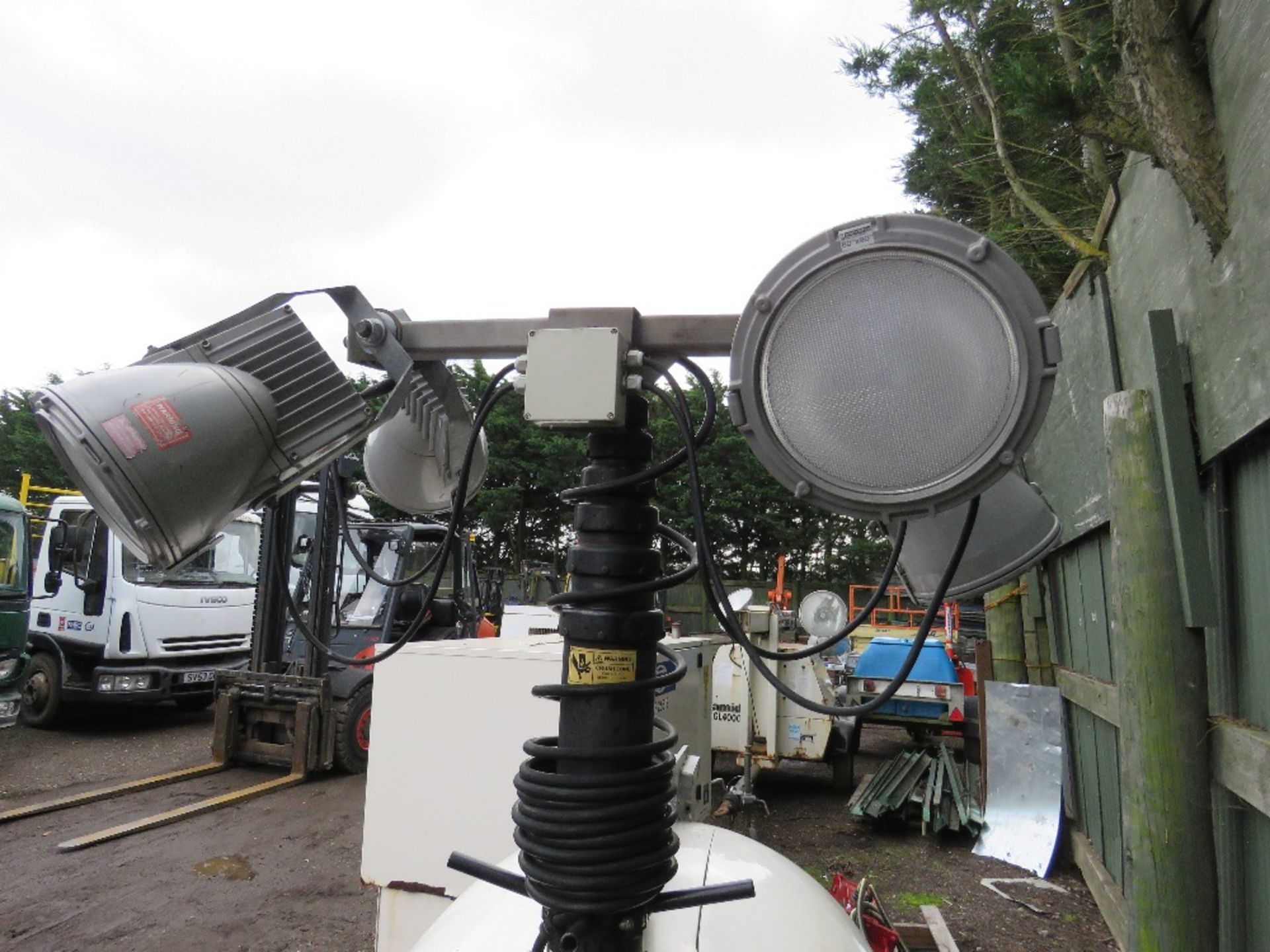 TCP ECOLITE TOWED LIGHTING TOWER, YEAR 2007 BUILD. SN:SETBC0750EM091063. WHEN TESTED WAS SEEN TO RUN - Image 6 of 8