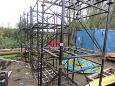 12 X METAL STILLAGES, 1M X 1.2M SIZE APPROX.THIS LOT IS SOLD UNDER THE AUCTIONEERS MARGIN SCHEME THE