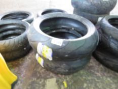 2 X LARGE MOTORBIKE TYRES, 190/55ZR17 AND 180/55 ZR17. SOURCED FROM COMPANY LIQUIDATION. THIS LOT IS
